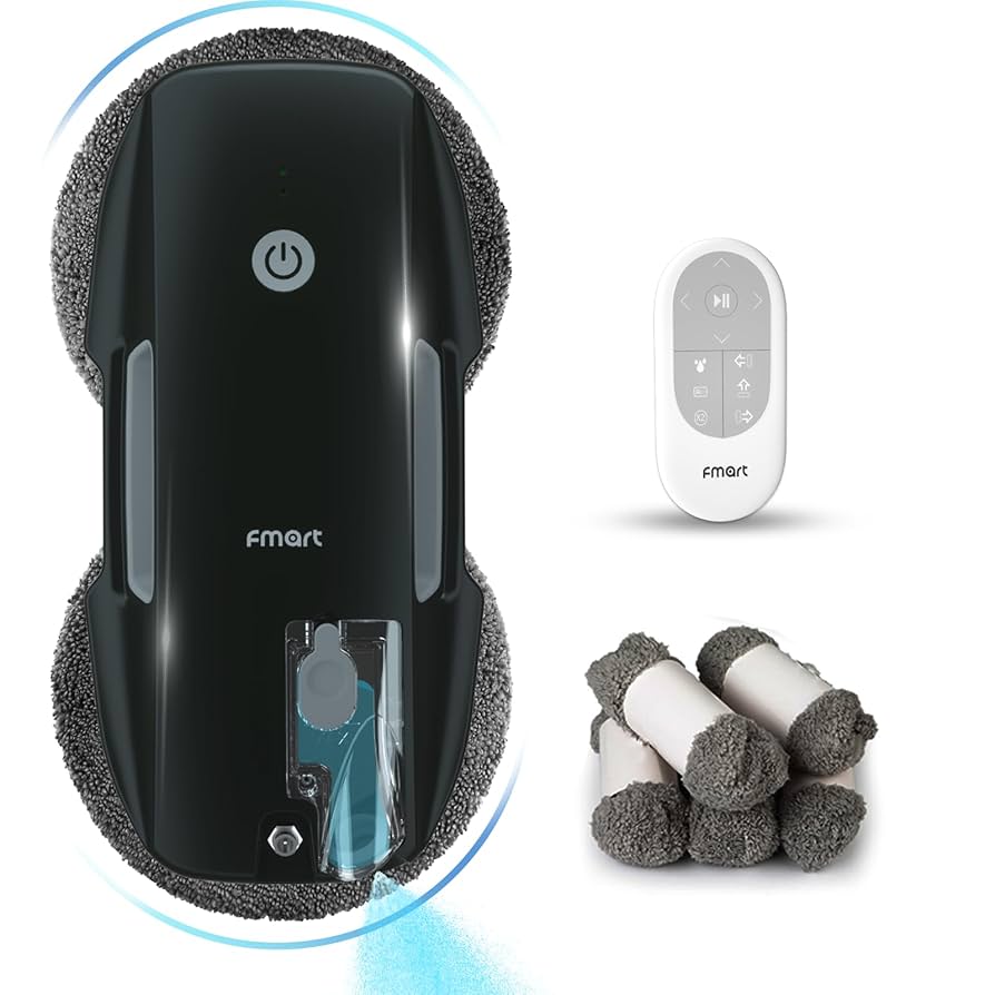 【ほぼ新品】FMART エフマート 窓拭きロボット T8Pro Amazon | FMART T8Pro (エフマート) 窓拭きロボット 窓掃除